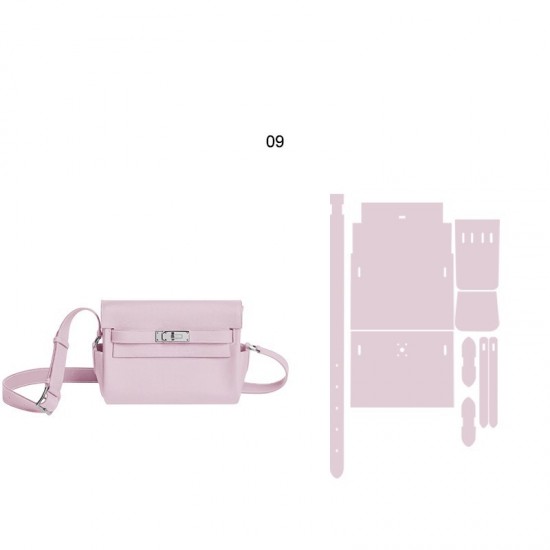 Professional material kit, Hermes Kelly messenger PM, Free shipping worldwide