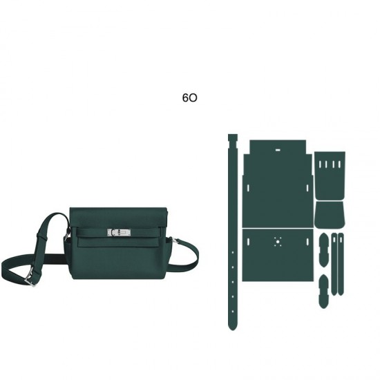 Professional material kit, Hermes Kelly messenger PM, Free shipping worldwide