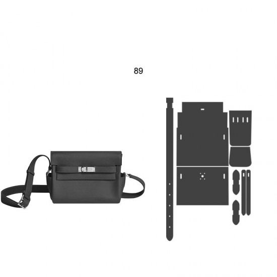 Professional material kit, Hermes Kelly messenger PM, Free shipping worldwide