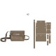 Professional material kit, Hermes Kelly messenger PM, Free shipping worldwide