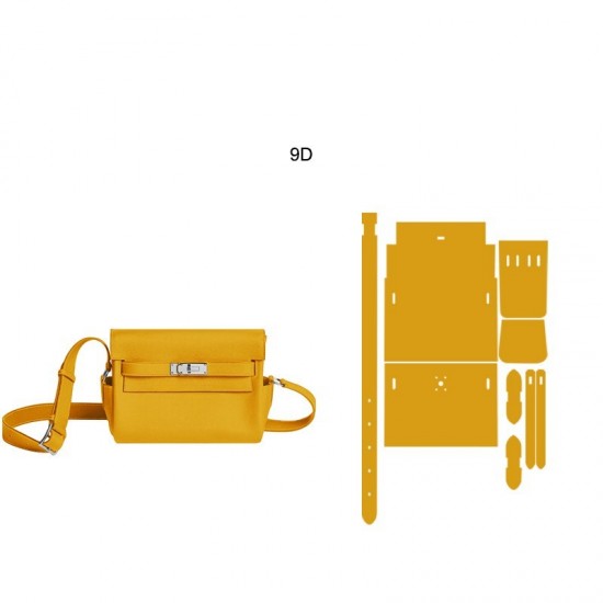 Professional material kit, Hermes Kelly messenger PM, Free shipping worldwide