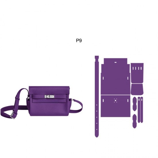 Professional material kit, Hermes Kelly messenger PM, Free shipping worldwide