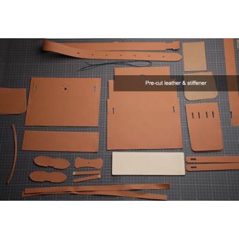 Professional material kit, Hermes Kelly messenger PM, Free shipping worldwide