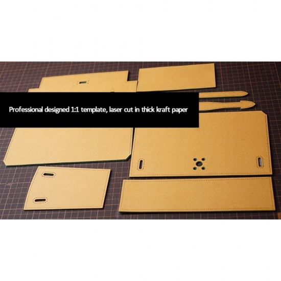 Professional material kit, Hermes Kelly mini Pochette Generation 2, Free shipping worldwide