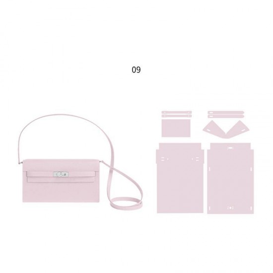 Professional material kit, France Epsom, Hermes Kelly to go, Free shipping worldwide