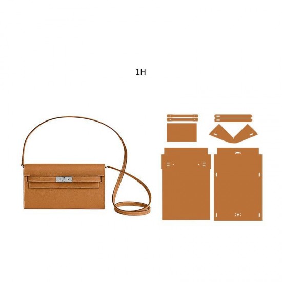 Professional material kit, France Epsom, Hermes Kelly to go, Free shipping worldwide