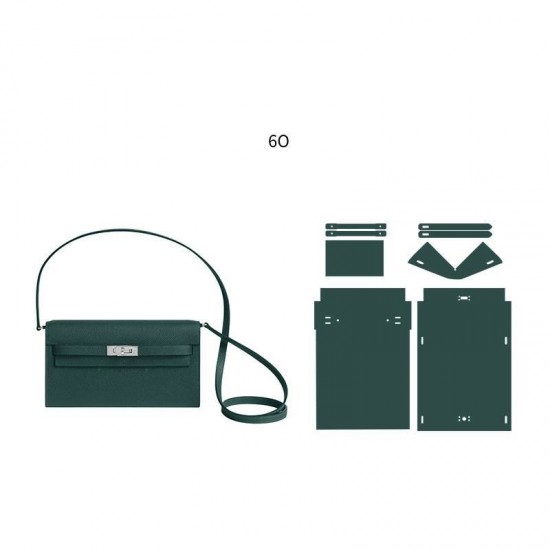 Professional material kit, France Epsom, Hermes Kelly to go, Free shipping worldwide