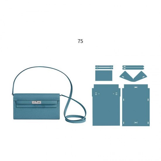 Professional material kit, France Epsom, Hermes Kelly to go, Free shipping worldwide