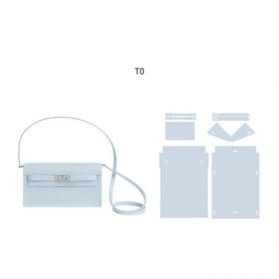 Professional material kit, France Epsom, Hermes Kelly to go, Free shipping worldwide