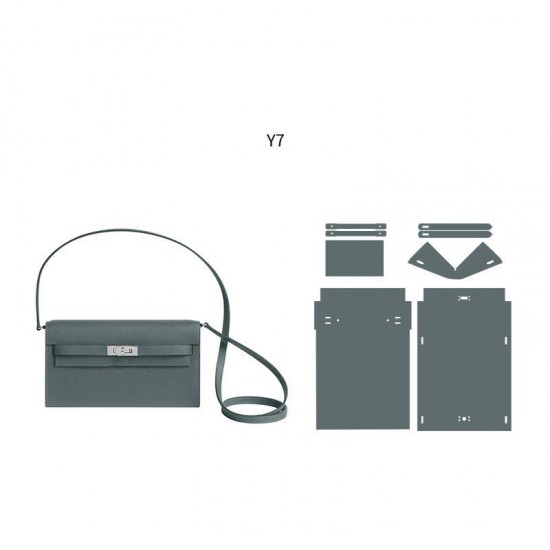 Professional material kit, France Epsom, Hermes Kelly to go, Free shipping worldwide