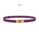 Professional material kit, Hermes Kelly waist belt, France epsom, Free shipping worldwide Professional material kit, Hermes Kelly waist belt, France epsom, Free shipping worldwide