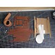 LV Papillon Trunk material kit, Free shipping worldwide
