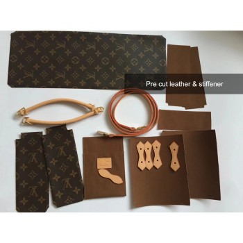 LV Petit sac plat mini tote bag material kit, Free shipping worldwide