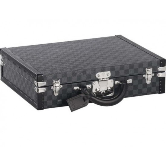World debut - LV President Classeur suitcase material kit