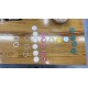 Laser cut key fob material kit 20pcs/lot
