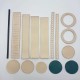 Leather jar material kit