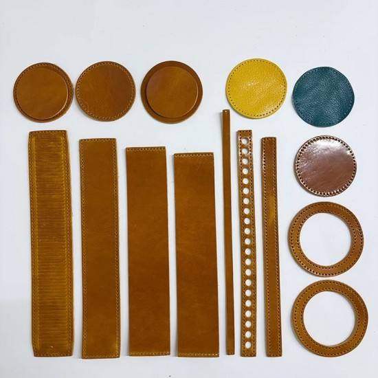 Leather jar material kit