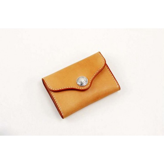 Precut leather material kit 3 fold coin purse M-22 Precut leather material kit 3 fold coin purse M-22