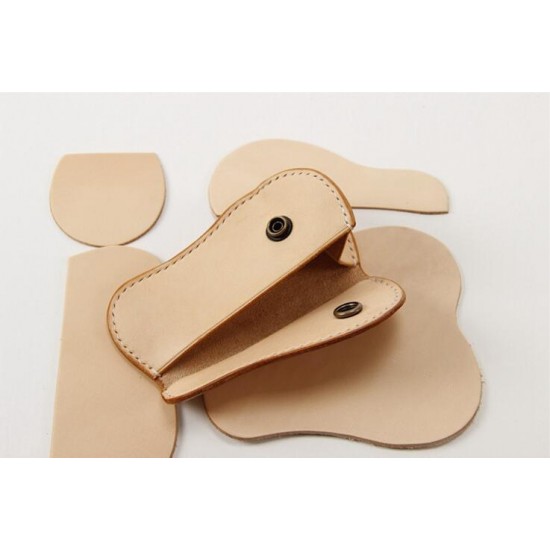 Precut leather material kit coin purse M-33 Precut leather material kit coin purse M-33