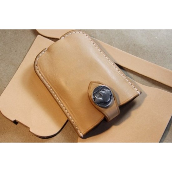 Precut leather material kit key holder M-5 Precut leather material kit key holder M-5