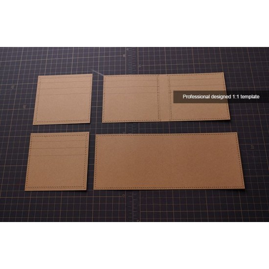 Professional material kit, Hermes MC² Copernic vintage bi-fold, Free shipping worldwide