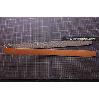 Professional material kit, Hermes, Dior, Men waist belt, France epsom, Free shipping worldwide