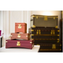 Moynat Limousine suitcase material kit, jewel case