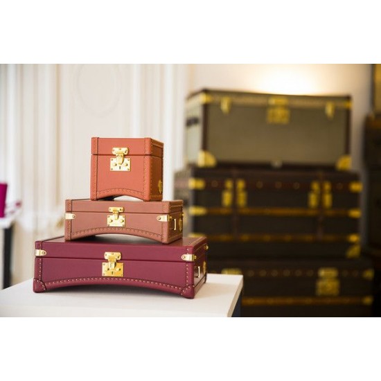 Moynat Limousine suitcase material kit, jewel case