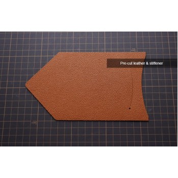Professional material kit, Moynat envelope card holder, Free shipping worldwide