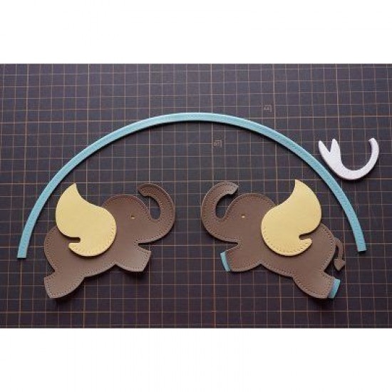 Professional material kit, Hermes Rodeo pegase charm, sheepskin, Free shipping worldwide Professional material kit, Hermes Rodeo pegase charm, sheepskin, Free shipping worldwide