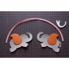 Professional material kit, Hermes Rodeo pegase charm, sheepskin, Free shipping worldwide