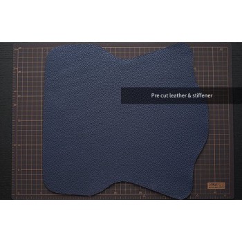 Professional material kit, Hermes Virevolte clutch, France clemence+Taiwan napa, Free shipping worldwide