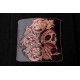 PDF Leather craft patterns, leathercraft patterns, leather tooling patterns, Instant download, DZXX-26, Skull, Leather tracking patterns