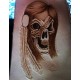 PDF Leather craft patterns, leathercraft patterns, leather tooling patterns, Instant download, DZXX-27, Skull, Leather tracking patterns