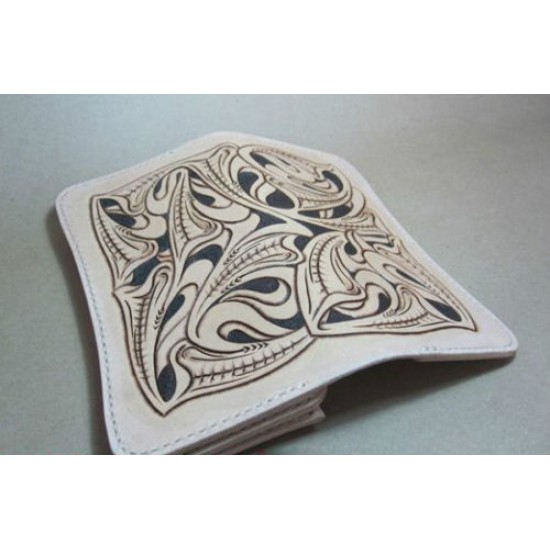 PDF Leather craft patterns, long wallet pattern, leather tooling patterns, Instant download, Sheridan-11,Leather tracking patterns