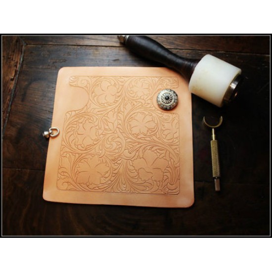 PDF Leather craft patterns, long wallet pattern, leather tooling patterns, Instant download, Sheridan-13 Leather tracking patterns