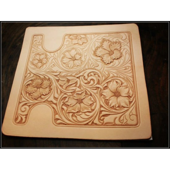 PDF Leather craft patterns, long wallet pattern, leather tooling patterns, Instant download, Sheridan-13 Leather tracking patterns