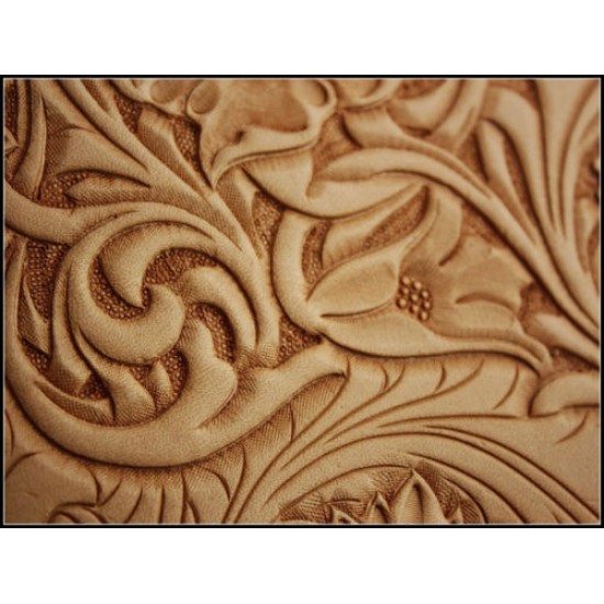 PDF Leather craft patterns, long wallet pattern, leather tooling patterns, Instant download, Sheridan-13 Leather tracking patterns