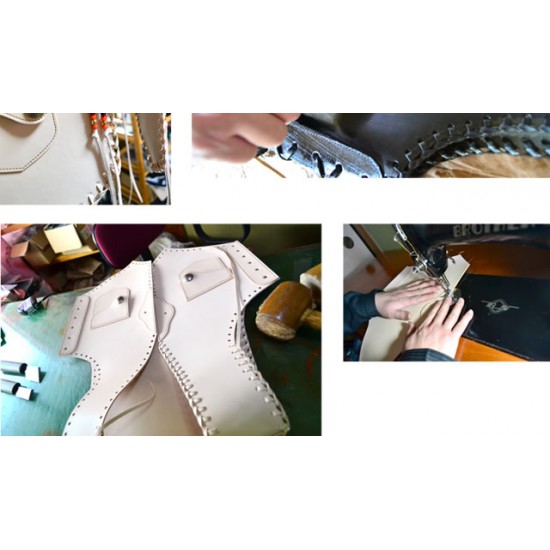 Leathercraft pattern 5 sizes vest pattern Leather tooling pattern leather clothes pattern