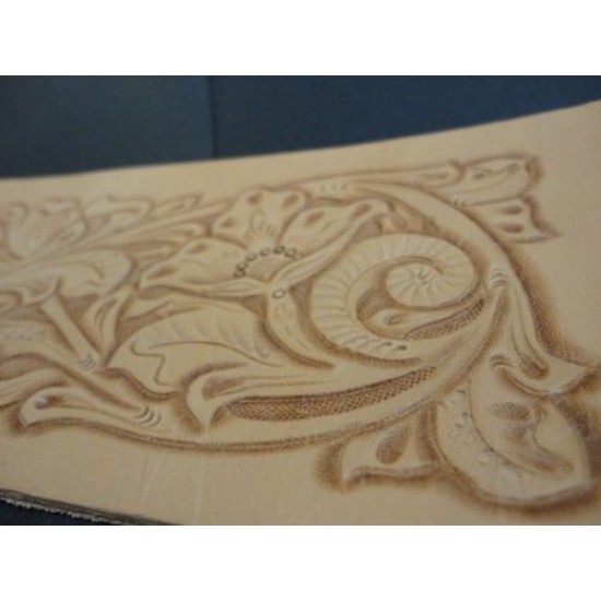 PDF Leather craft pattern long wallet pattern leather purse pattern Instant download western-1 leather tracking patterns