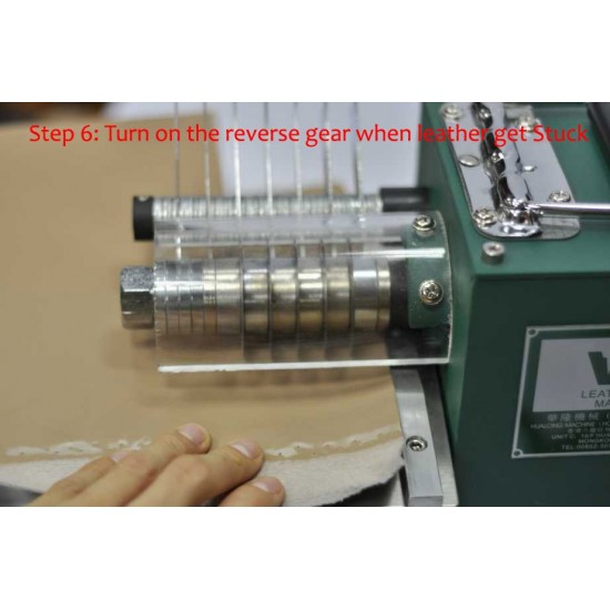 Professional leather machine, leather strip cutter, leather splitter, strap cutter 220V 40W Professional leather machine, leather strip cutter, leather splitter, strap cutter 220V 40W