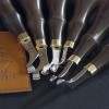 Handmade leather fixed edge creaser