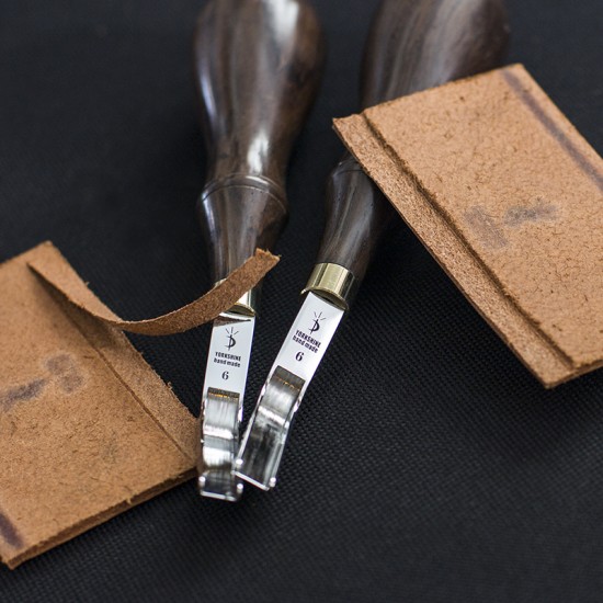 Handmade leather tool French edger Handmade leather tool French edger