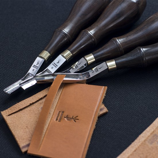 Handmade leather tool French edger Handmade leather tool French edger