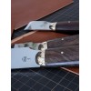Leather M390 knife