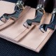 Handmade leather press edger