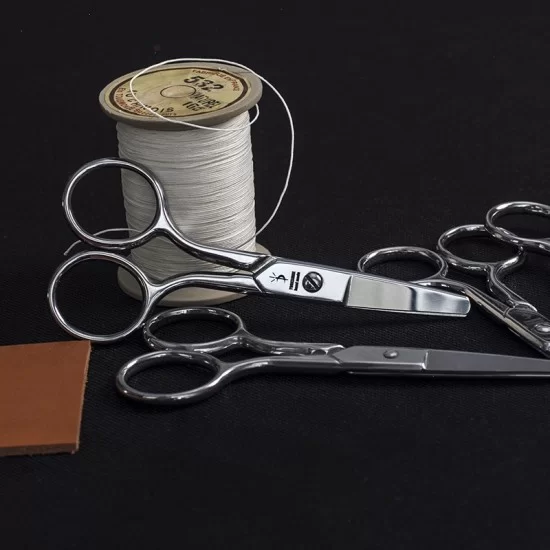 Shears Scissors Thread Kit leather, thread, scissors