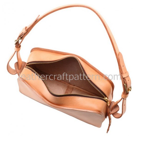 Leather bag patterns, ACC-01, women shoulder bag, handbag pattern, dress bag patterns, PDF instant download, leathercraft patterns