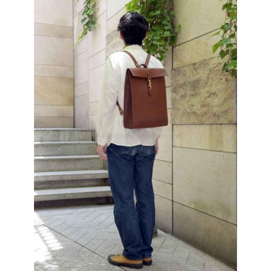 With instruction backpack pattern PDF ACC-104 leather craft patterns leather art leather supply