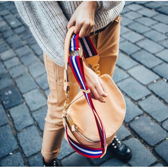 With instruction Bree Stockholm bucket bag pattern drawstring pattern PDF ACC-106 leather craft patterns leathercraft pattern